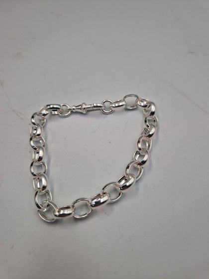 **BRAND NEW** 925 Sterling Silver Belcher Bracelet - 8