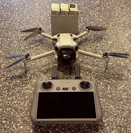 DJI Mini 4 Pro Fly More Combo Foldable Quadcopter Inc's RC 2 Controller