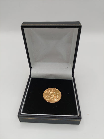 1980 Elizabeth II Decimal Portrait UK Full Sovereign Coin