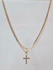 9 Carat Gold Chain and Cross