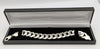 925 SILVER HALLMARKED, THICK CURBED CHAIN WITH LOBSTER LOCK, 8", 44.66G, BOXED