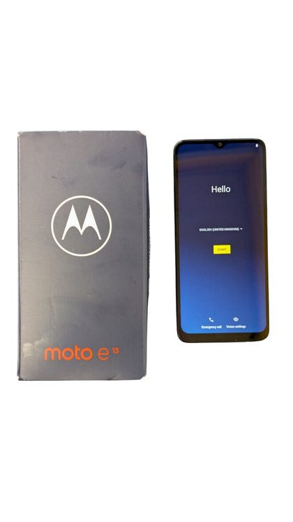 Motorola Moto E13 - 64 GB, Cosmic Black