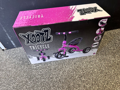 Xootz Tricycle Kids Trike Pink Pedal Tricycle