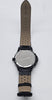 Sekonda Leather Strap Dual Time Black Watch 1864