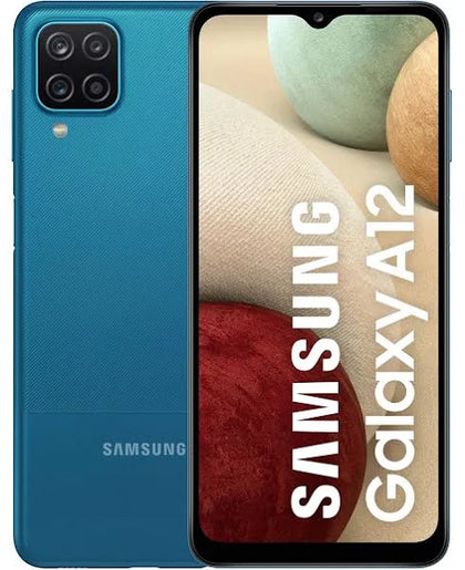 Samsung Galaxy A12 - Smartphone 128GB, 4GB RAM, Dual Sim, Blue