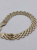 9ct Yellow Gold Gate Watch Like Bracelet - 8" Long - 10.34 Grams