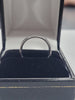 Beautiful 9ct White Gold Patterned Ring - 1.24G - M/N - Hallmarked