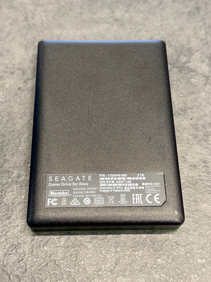 Microsoft Seagate XBOX ONE 2TB External Hard Drive Green PC