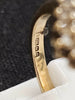 9ct Gold Ring (Size M ) Apx 3g