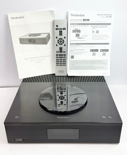 Technics SA-C600 Network CD Receiver - Black