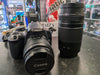 Canon Eos 1200d plus 18-55mm & 75-300mm Lens