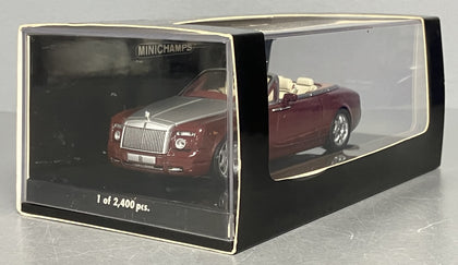** Collection Only ** Minichamps 1:43 Rolls-Royce Phantom Drophead Coupe Scale Model