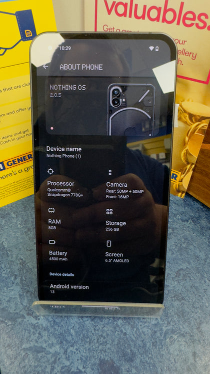 Nothing Phone (1) 256GB - Black - Unlocked - Dual-SIM.