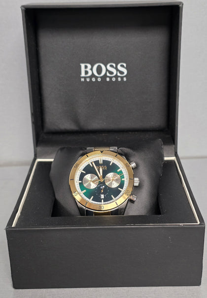 The Hugo Boss Santiago Chronograph Two Tone ***Boxed ***