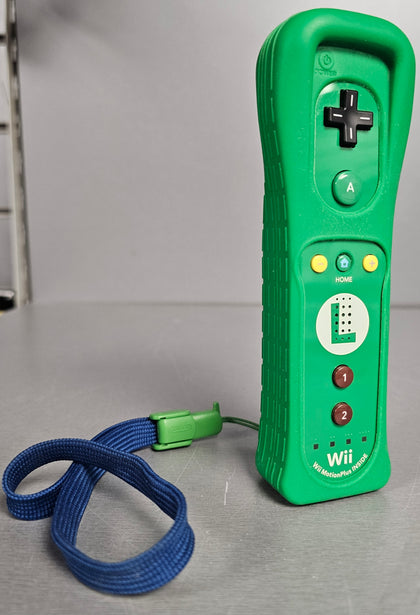 Nintendo Wii Remote Plus Controller - Luigi **Collection Only**