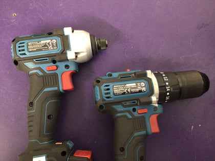 Erbauer Combi Drill Impact Driver Kit
