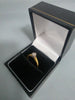 18CT Gold Ring 2.5G HM 375 Size M With Stone
