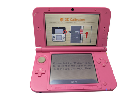 Nintendo 3DS XL - Handheld Game Console - Pink with games