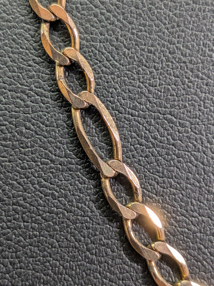 9ct Gold Curb Chain 18