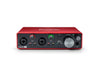 Focusrite Scarlett 2i2 3rd Gen USB Audio Interface For Recording Songwriting