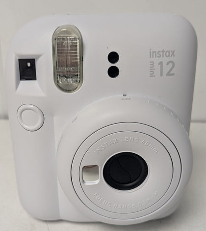 FujiFilm Instax Mini 12 Camera (Clay White)
