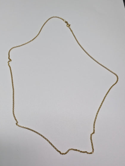 9CT GOLD BELTCHER CHAIN 20