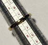 18CT Gold Diamond Ring Size N 1/2