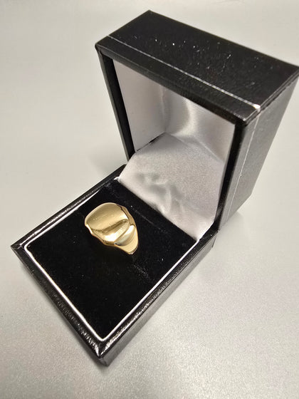 9ct Gold Ring 375 6.4G Size Q