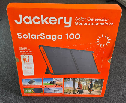 Jackery SolarSaga 100 100w/18v Lightweight, Foldable Portable Solar Panel