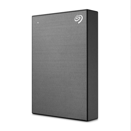 Seagate One Touch 5TB, Password Activated Hardware Encryption, Portable External Hard Drive, PC, Notebook & Mac, USB 3.0, Space Gray (STKZ5000404)