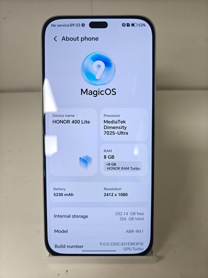 Honor 400 Lite - Grey - 256GB - Great Yarmouth