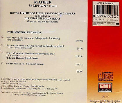 Charles Mackerras - Mahler: Symphony No.1, Mahler