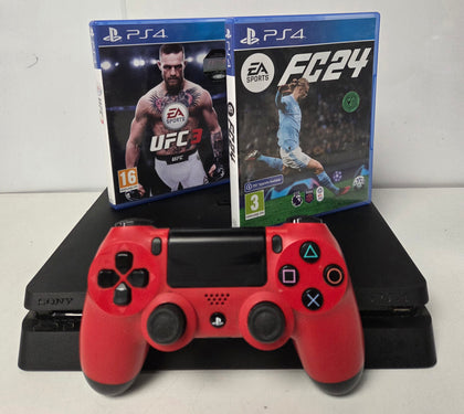 Sony Playstation 4 500GB Slim Console & 2 Games