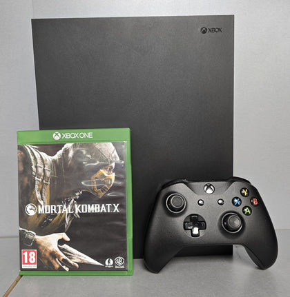 Xbox One X Console, 1TB, Black, Unboxed