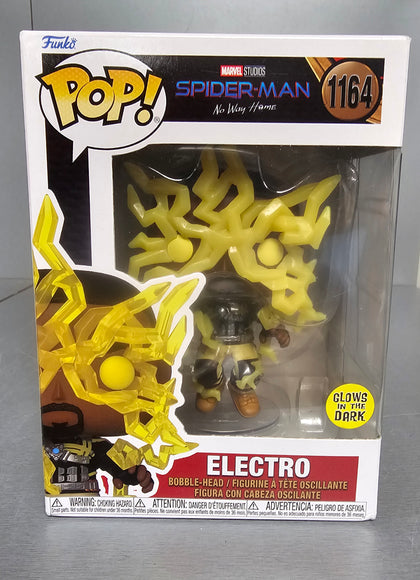 SPIDER-MAN NO WAY HOME - POP Marvel N° 1164 - Electro **Collection Only**.