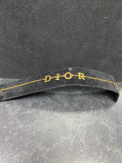 22ct Gold DIOR Bracelet, 3.44g