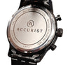 Accusrist 7341 Black + Gold Watch**Boxed**