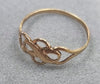 9ct Gold Ring Size P1/2