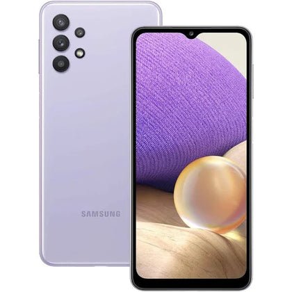 Samsung Galaxy A32, 5G SIM Free Android Smartphone - Awesome Violet (UK Version) (Renewed)