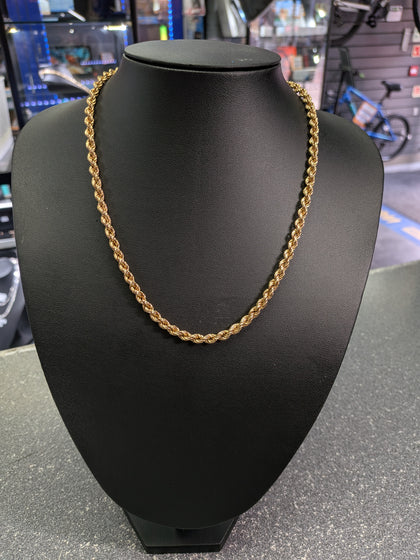 9ct Gold Rope Chain 18