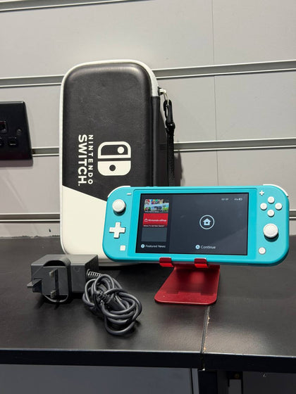 Nintendo Switch Lite Console, 32GB Turquoise, Unboxed