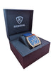 ***SALE***  Men's Rucksthul rose gold and blue watch