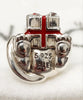 Genuine Pandora Christmas Kitten Cat Charm ALE 925- Retired