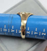 9ct Gold signet Ring Size W1/2