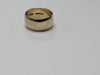 9CT GOLD WIDE WEDDING BAND RING PRESTON STORE