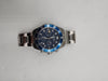 Rotary Men's blue faced watch boxed