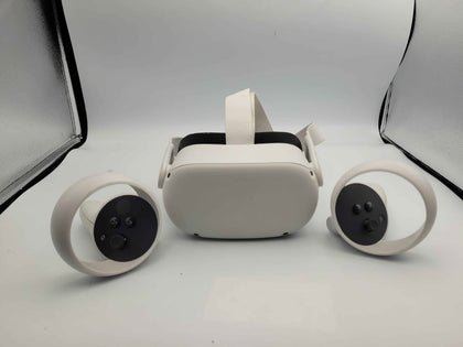 Meta Oculus Quest 2 All-in-One VR Headset – 64GB – Unboxed – Includes 2 Controllers – Worn Face Foam