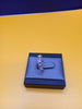 Silver Square Ring Size-N