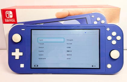 Nintendo Switch Lite Console, 32GB Blue, Boxed
