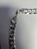 Silver thick chain brand new 152.38G hallmarked 925 approx. 28" in length